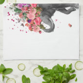 Elephant Splash Theedoek (Gevouwen)