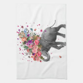 Elephant Splash Theedoek (Verticaal)