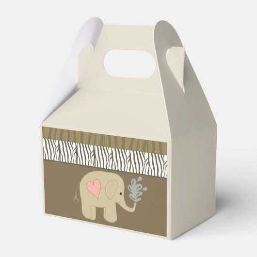 Elephant Spraing Water Bedankdoosjes (Voorkant Zijde)