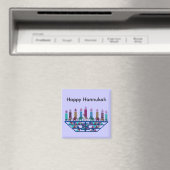 Eléphant Star Menorah Magnet (In Situ (Lave-vaisselle))