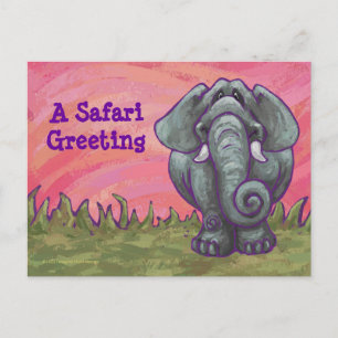 Elephant Stationery Briefkaart