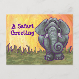 Elephant Stationery Briefkaart