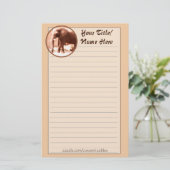 Elephant Stationery Briefpapier (Staand voorkant)