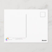 Elephant statue buiten de tempel, Sirsi Briefkaart (Achterkant)