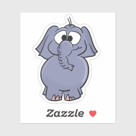 Elephant Sticker (Vel)