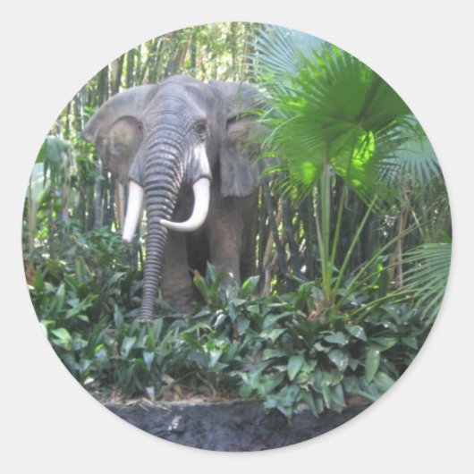 Elephant sticker (Voorkant)