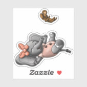 Elephant Sticker (Vel)