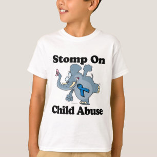 Elephant Stomp. over kindermisbruik T-shirt