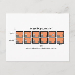 Elephant Strips voor gemiste kansen Briefkaart