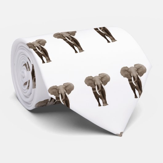 Elephant Stropdas (Opgerold)