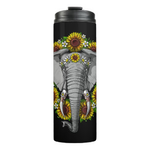 Elephant Sunflower Thermosbeker