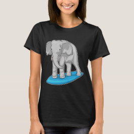 Elephant Surfer Surfboard T-shirt