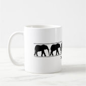 Éléphant - tasse (Gauche)