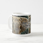 Éléphant - tasse d'éléphant africain (Devant gauche)