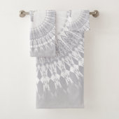 Eléphant Taupe Beige Mandala (En situation)