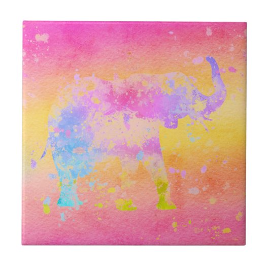 Elephant Tegeltje (Voorkant)