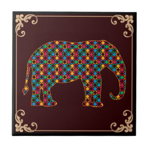 Elephant Tegeltje