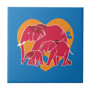 Elephant Tegeltje