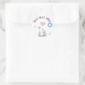 Elephant ThMED Baby shower Stickers (Tas)