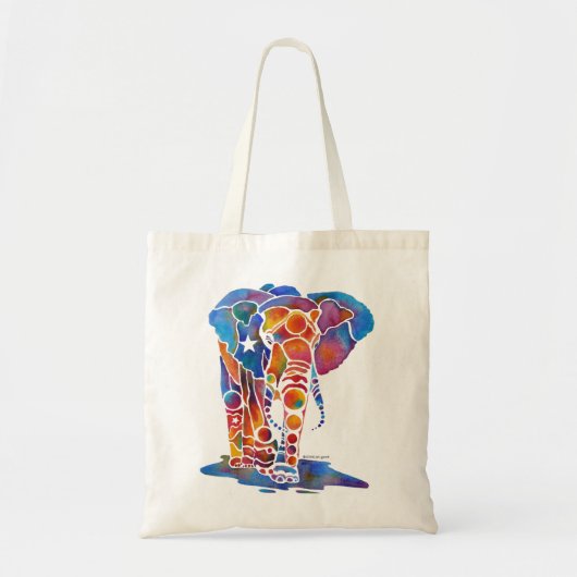 Elephant Tote Bag (Voorkant)