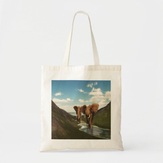 Elephant Tote Bag (Voorkant)