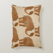 Elephant Tribal Kunstontwerp Accent Kussen (Voorkant(Verticaal))