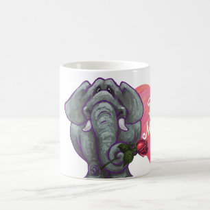Elephant Valentijnsdag Magische Mok