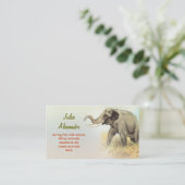 Elephant visitekaartje (Staand voorkant)