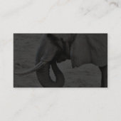 Elephant Visitekaartje (Achterkant)