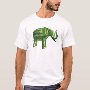 Elephant voor nationale watermeloendag t-shirt