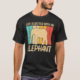Elephant voor vrouwen met Indische olifant Mammoth T-shirt
