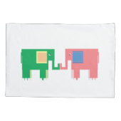 Elephant vrienden kussensloop (Achterkant)