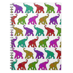 Elephant Walk Patroon tegels design Notitieboek