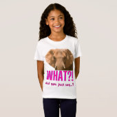 Elephant wat zei je net? t-shirt (Voorkant volledig)