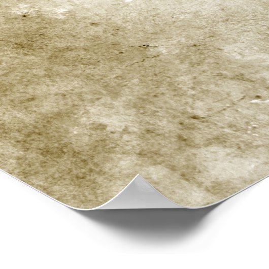 Elephant  Waterverf Art Poster (Hoek)