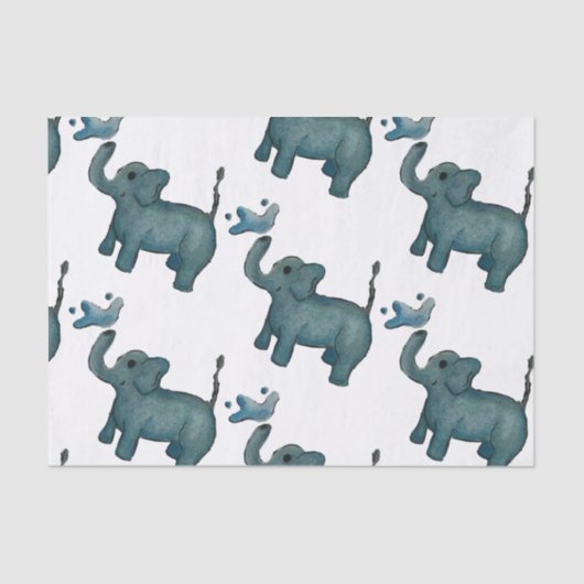 Elephant-weefselpapier voor waterverven tissuepapier (Voorkant)