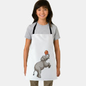 Elephant with Basketball Schort (Insitu)