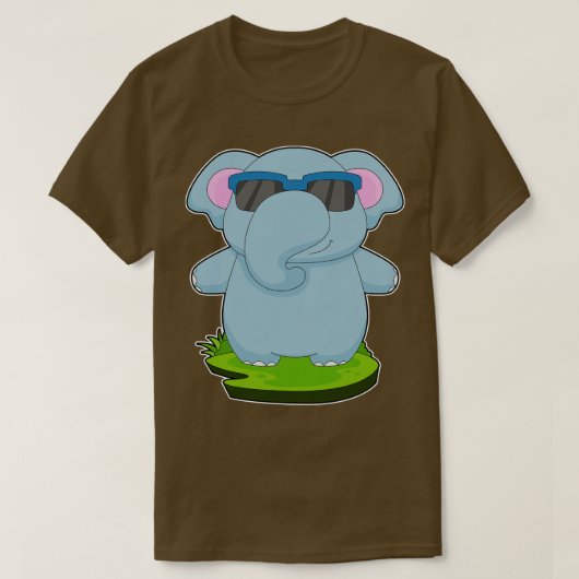 Elephant zonnebril t-shirt (Design voorkant)