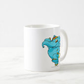 Elephante Blue Koffiemok (Voorkant rechts)