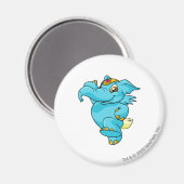 Elephante Blue Magneet (Voorkant / Achterkant)