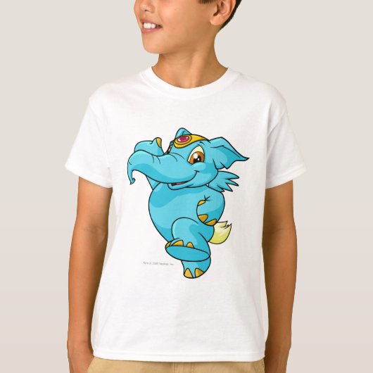 Elephante Blue T-shirt (Voorkant)