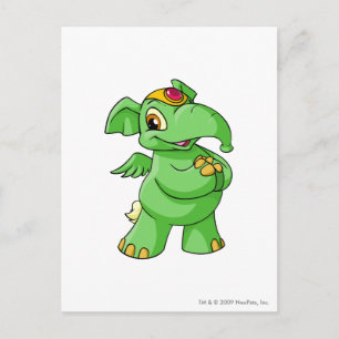 Elephante Green Briefkaart