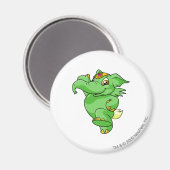 Elephante Green Magneet (Voorkant / Achterkant)