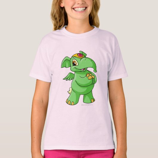 Elephante Green T-shirt (Voorkant)