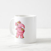 Elephante Pink Koffiemok (Voorkant links)