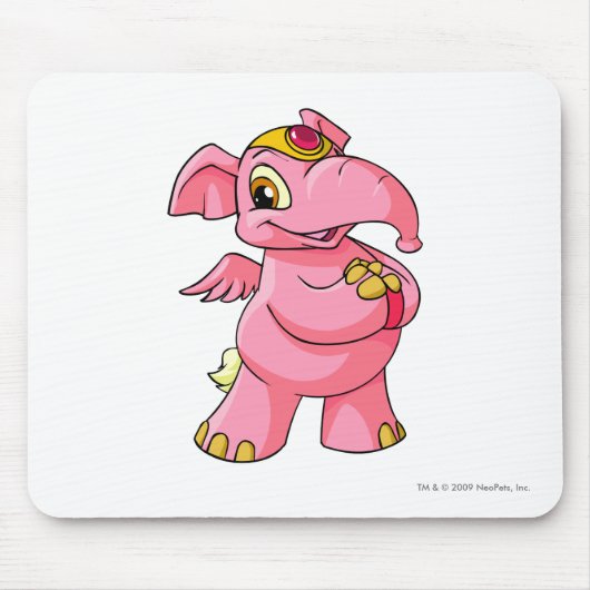 Elephante Pink Muismat (Voorkant)