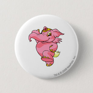 Elephante Pink Ronde Button 5,7 Cm
