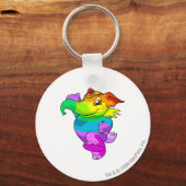 Elephante Rainbow Sleutelhanger (Voorkant)