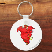 Elephante Red Sleutelhanger (Voorkant)