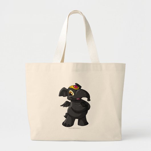 Elephante Shadow Grote Tote Bag (Voorkant)